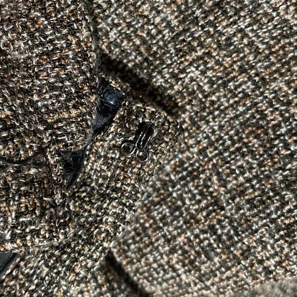 Dressbarn Women's Tweed Skirt 16W Preppy Midi Neutral Earth Tone Old Money y2k - Picture 9 of 10